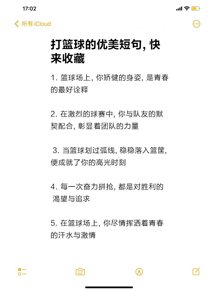篮球训练正能量文案怎么写